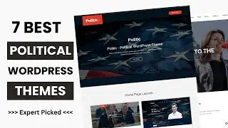 7 Best WordPress Themes for Political Candidate 2025 | Election Campaign WordPress Theme