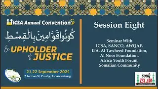 ICSA 11th Annual Convention - Session Eight - Seminar with Community Organisations
