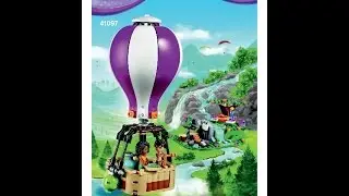 LEGO 41097 Heartlake Hot Air Balloon Instructions LEGO FRIENDS 2015