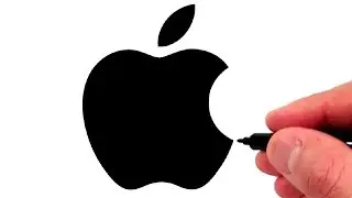 How to Draw the 1998 Apple Logo