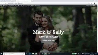 Create a wedding invitation website - 2019 | WordPress, Astra, Elementor