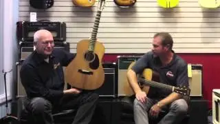 Dana Bourgeois Aged Tone Mahogany DS 12 Fret VS Aged Tone Mahogany Dread