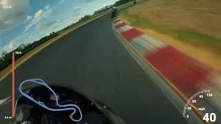 Level 1 at the California Superbike School on a BMW 1000rr WOAH