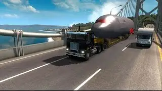 American Truck Simulator 2.0 #37 | Carga Extrema AIRBUS 320 Problemas De Altura | JMGamer