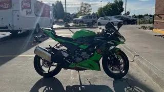 23 Ninja ZX6R Integrated taillight, fender eliminator, and Flasher Relay installation!!