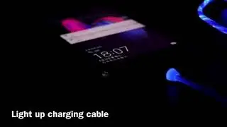 Light Up charging cable ( To order - link in description)