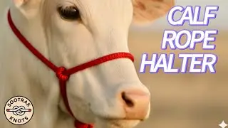 How to Make a Calf Halter | How to Tie a Rope Halter | How to Make a Rope Halter | Calf Rope Halter