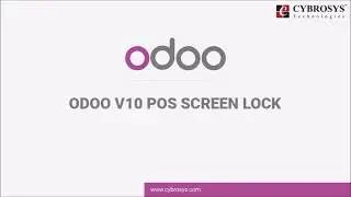 Odoo10 POS Screen Lock