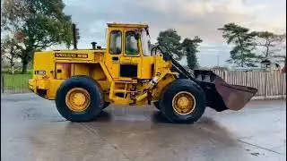 VOLVO BM L90 4WD LOADING SHOVEL C/W BUCKET FOR SALE