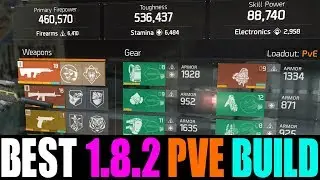 THE DIVISION - THE ULTIMATE 1.8.2 PVE BUILD! BEST DPS, TOUGHNESS & SKILL POWER BUILD