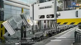 Fully Automatic Canbody Assembling Lines - 3Lt Rectangular Can Assembling Line.