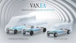 Mercedes VAN.EA die elektrische V-Klasse, eSprinter und eVito ab 2026