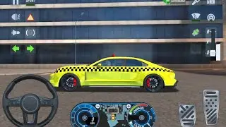 City Taxi Sim 3D - Realistic Car Driving Games Android iOS Gameplay #66
