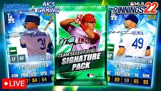 🔴LIVE | MLB 9 Innings 22 - JayFish x Ak's Gaming Team Select Sig Pack Opening!