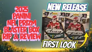 🚨FIRST LOOK 🚨 2025 PANINI NFL PRIZM BLASTER BOX RIP & REVIEW.  Watch 👀👀 for all of the hits🔥🔥🔥