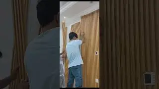 PVC Wall Cladding With Hidden Lights ✨ | Room Glow-Up!