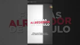 ⭕ &iquest;C&oacute;mo poner FORMAS al REDEDOR de C&Iacute;RCULO en Adobe Illustrator? | #2050produccionesacademy