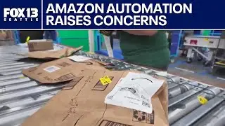 Amazon powers up automation amid concerns | FOX 13 Seattle
