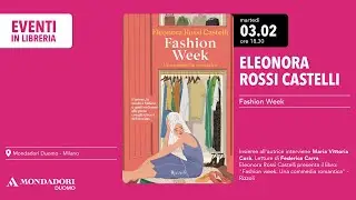 Eleonora Rossi Castelli presenta il libro: 