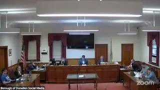 Dunellen Borough Council Meeting - 5/5/2025