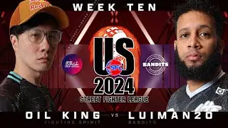 Oil King (Rashid) vs. Luiman20 (Dhalsim) - Bo3 - Street Fighter League Pro-US Week 10