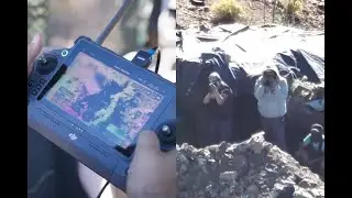 Video shows alleged Sinaloa Cartel members attack US drone at border