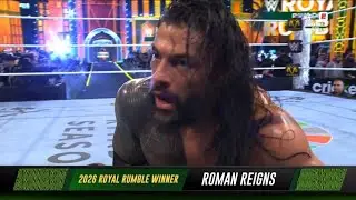 Roman Reigns Wins Royal Rumble 2026 Today | Brock Lesnar vs Oba Femi vs Cody Rhodes WWE Highlights