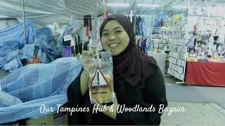 Our Tampines Hub & Woodlands Bazaar | #EnaaVlogs