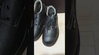Safe Ride Pvc Leather Safety Shoes Isi | Available on IndiaMART