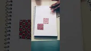 red colour journal art #tranding#song #cute#journal#shorts