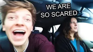 Driving to Starbucks mid hurricane