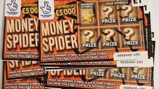 New money spider scratch cards £20 in play
