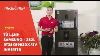 Tủ lạnh Samsung RT38K5982DX/SV - 382 Lít, Inverter, 2 dàn lạnh độc lập