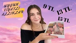 UYGUN FİYATLI ALLIKLAR | 50 TL VE ALTI MAKYAJ SERİSİ