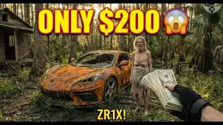 Restoring a DESTROYED $200 Corvette ZR1X Found | Complete Rust Repair to $80K Value | ASMR POV