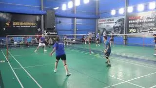 20251218飛羽羽球XD綠青+山姆VS大力+志豪