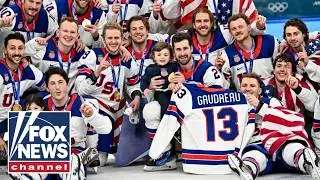 WATCH: Team USA men's hockey stars arrive in Florida amid revelry, possible SOTU on deck