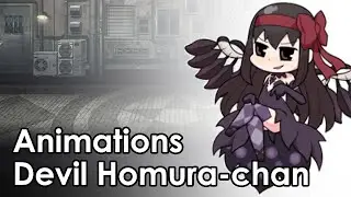Devil Homura-chan - Battle Animations