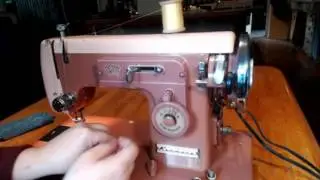 Kenmore 353 (352) Vintage Sewing Machine Demo, by Stagecoach Road, presented by tr Kelley.
