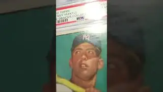 30-миллионная монета Topps Mickey Mantle 1952 года PSA 10 🔥