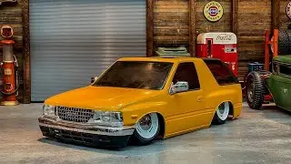 Bagged & Bodied Isuzu Amigo, Part 6, Finishing the Air Ride, Slammed RC Car