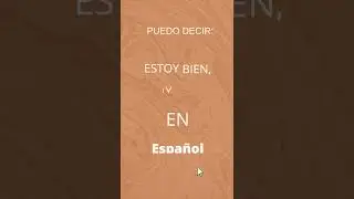 how to say I am fine and what about you in Spanish? learn Spanish language, learn language.