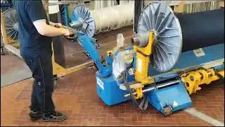 Testing after Assistance - FERBER Warp Beam Truck #moderniostechnologijos #ferber #textileindustry