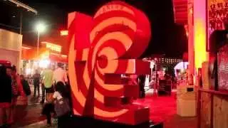 Mapping Projection en estructura de LOVE en Mandala. Canc&uacute;n Quintana Roo, M&eacute;xico.