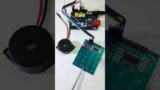 Arduino Piano with Touch Keypad 🎹