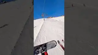 Greetings to everyone from a sunny day ☀️ #snow #ski #2026 #snowboarding #travel