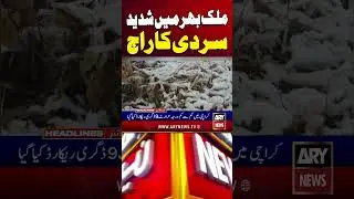 Severe Cold Grips the Country, Skardu Records Temperature at Minus 10&deg;C - #Cold #Weather #Shorts