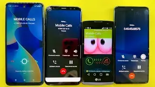 Incoming and Outgoing Calls Tecno BG6, Samsung Galaxy S8+, LG-H324, Samsung Galaxy A51