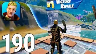 Fortnite Golden Skull Trooper Skin - 15 Kills Victory Royale - Gameplay Walkthrough Part 190 [PC]