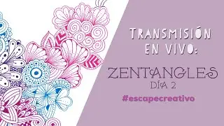 Zentangles en vivo 2: &iexcl;aprende a hacer zentangles y desestr&eacute;sate!